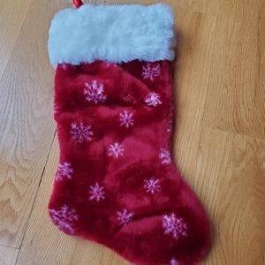 Christmas Snowflake Stocking NWOT